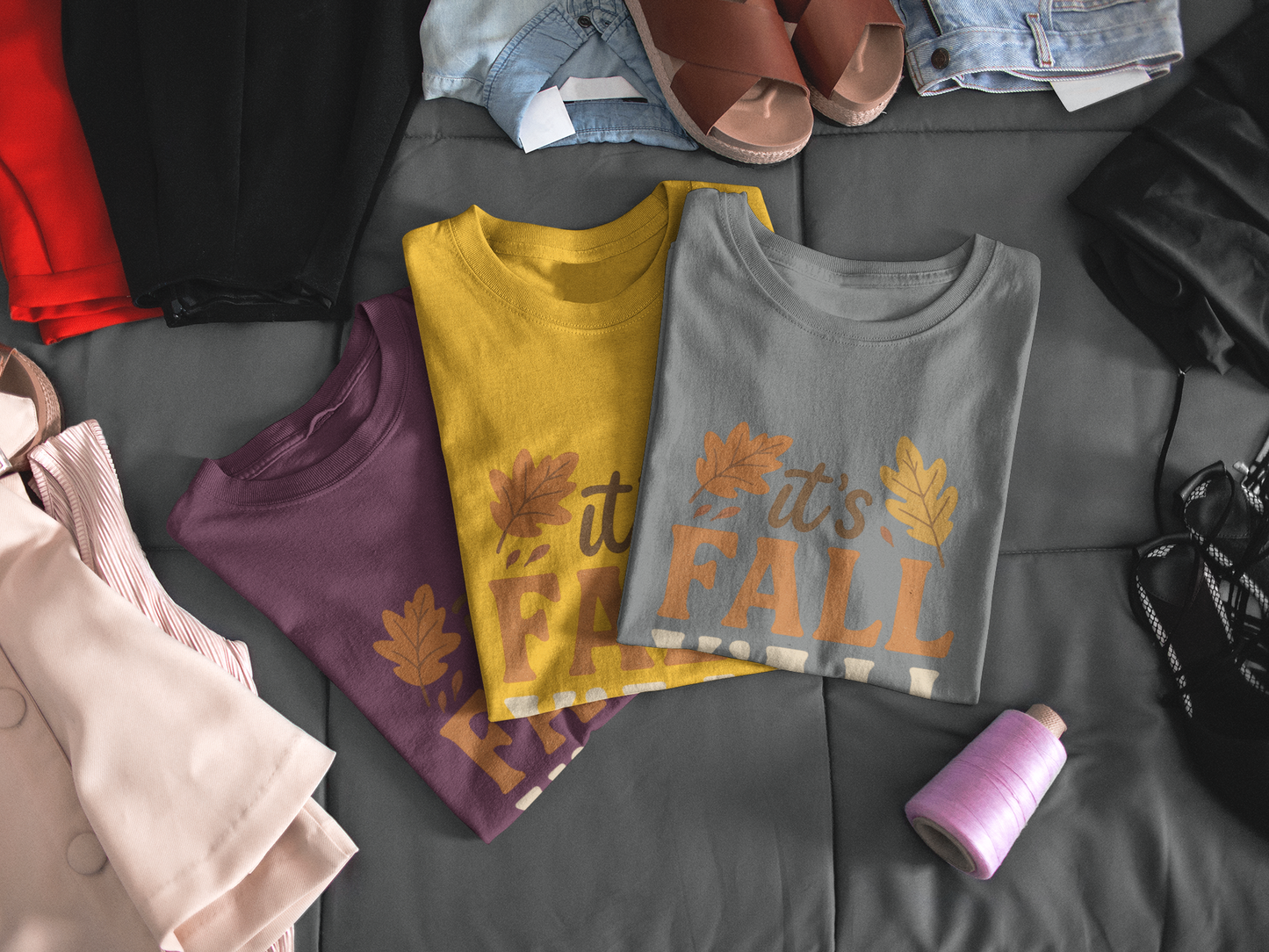 Fall Gnome Shirt | Gildan 5000 Unisex Tee | Autumn Leaves Graphic | Cozy Fall Vibes | Free Shipping