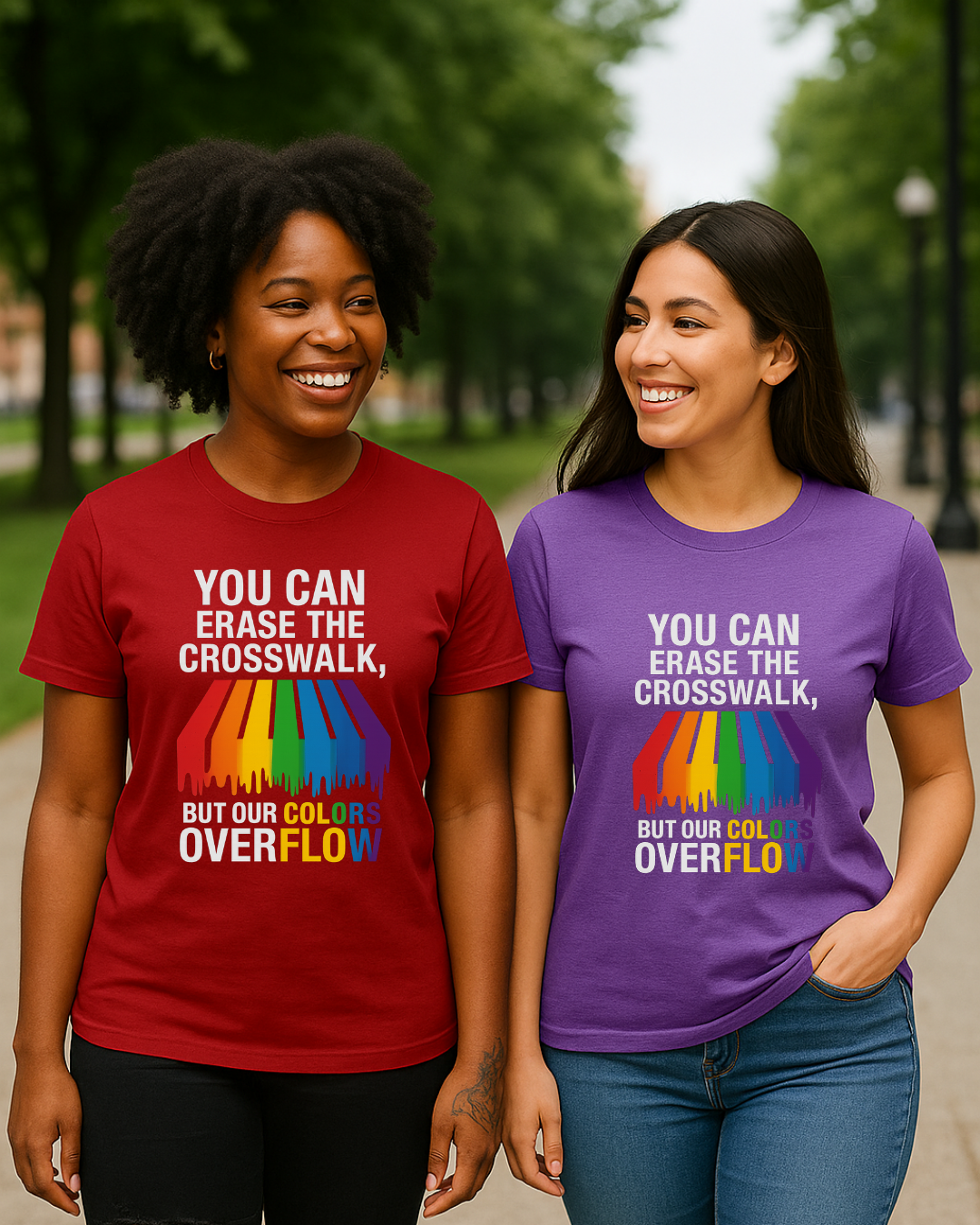 Rainbow Pride T-Shirt, Celebrate Equality, LGBTQ+ Apparel, Softstyle Tee, Colorful Graphic Shirt, Pride Month Gift