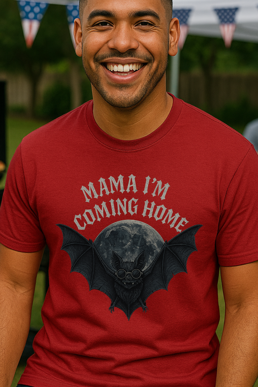 Ozzy Tribute Tee | Mama Im Coming Home Bat Shirt | Gothic Rock Memorial | Gildan 6400