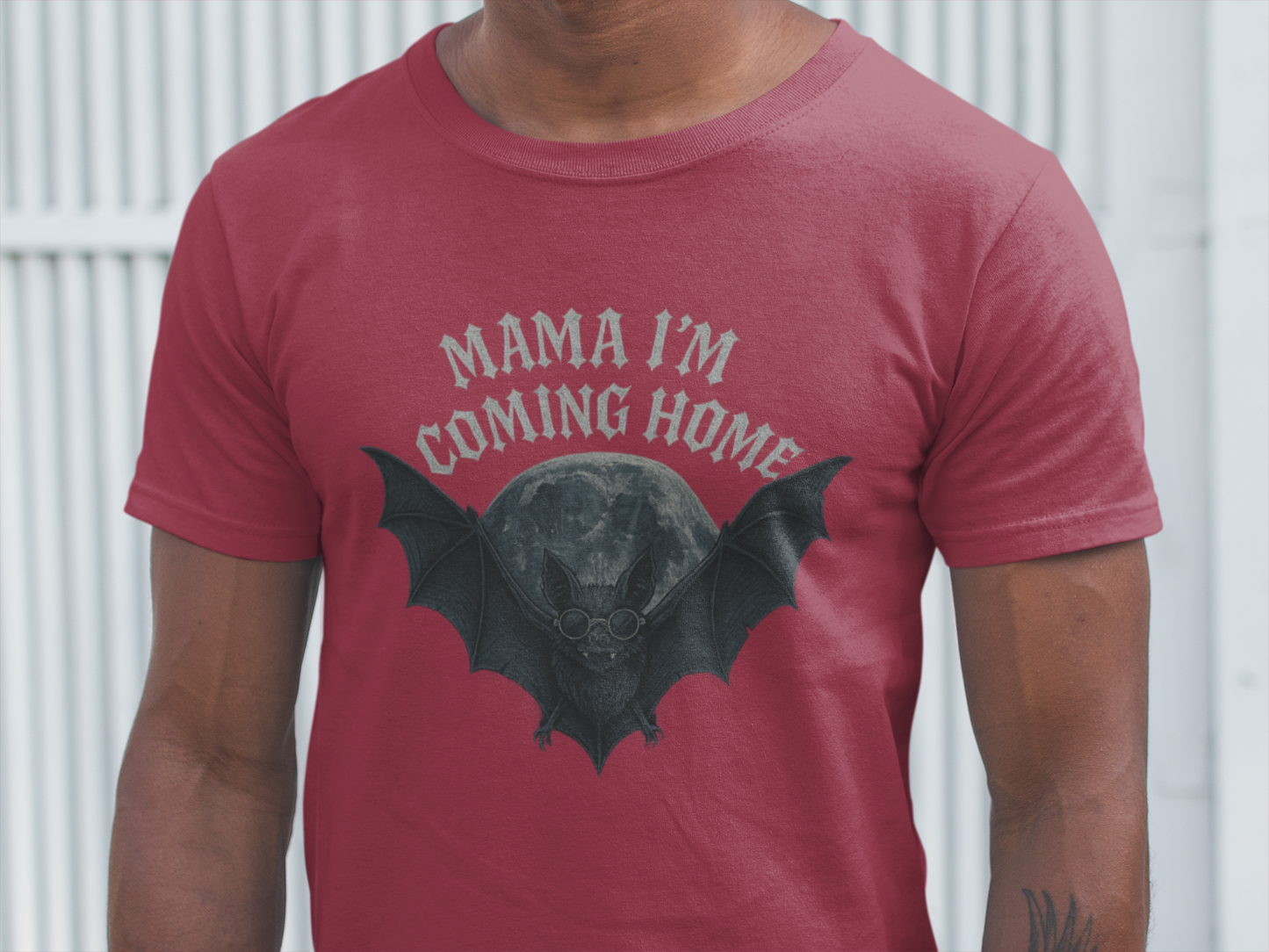 Ozzy Tribute Tee | Mama Im Coming Home Bat Shirt | Gothic Rock Memorial | Gildan 6400
