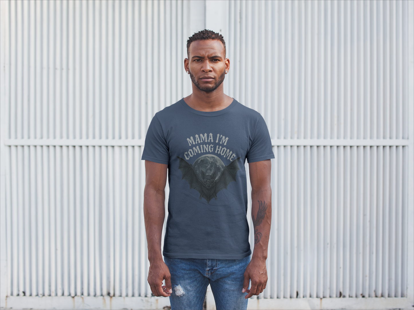 Ozzy Tribute Tee | Mama Im Coming Home Bat Shirt | Gothic Rock Memorial | Gildan 6400