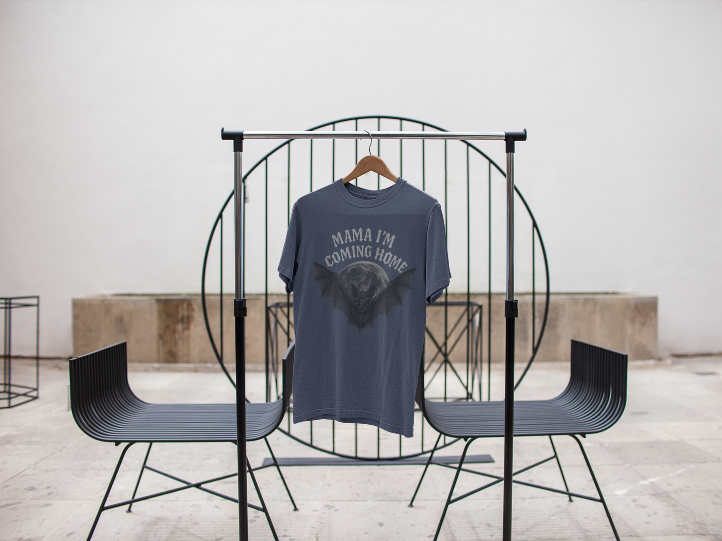Ozzy Tribute Tee | Mama Im Coming Home Bat Shirt | Gothic Rock Memorial | Gildan 6400