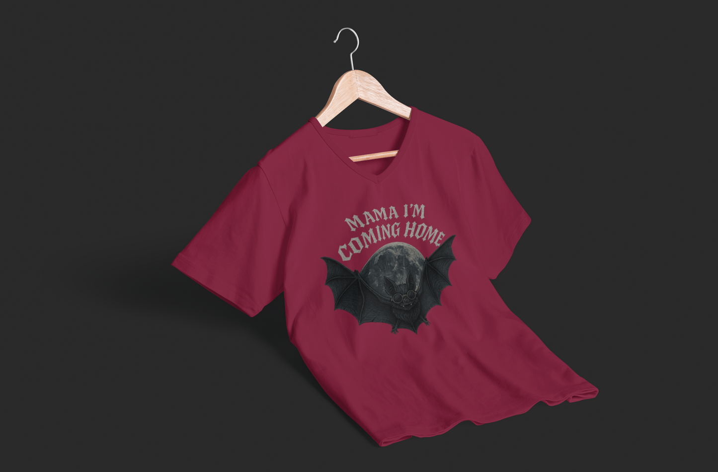 Ozzy Tribute Tee | Mama Im Coming Home Bat Shirt | Gothic Rock Memorial | Gildan 6400
