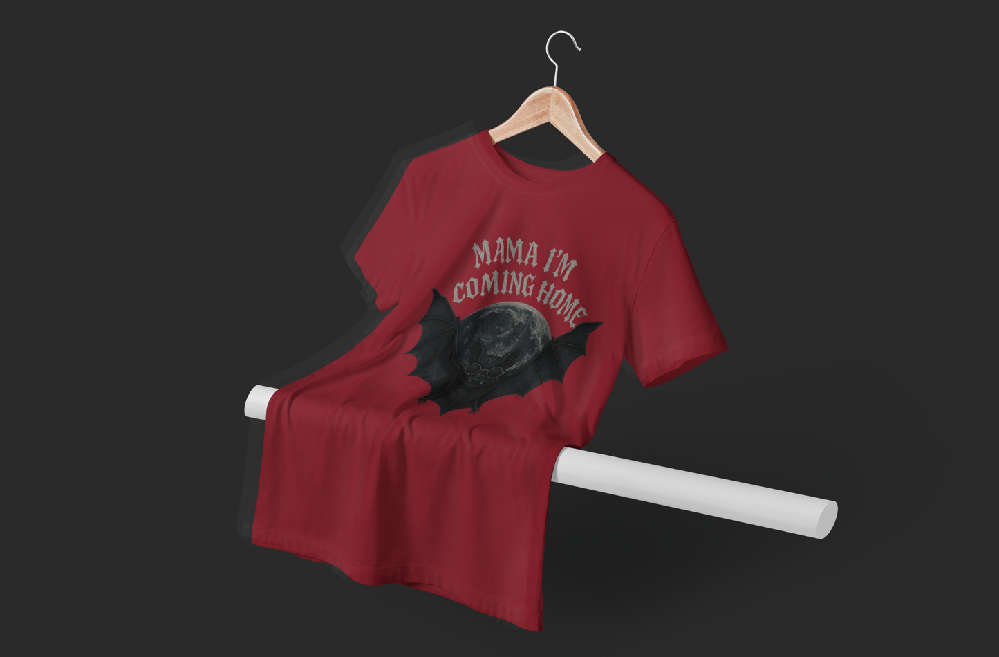 Ozzy Tribute Tee | Mama Im Coming Home Bat Shirt | Gothic Rock Memorial | Gildan 6400