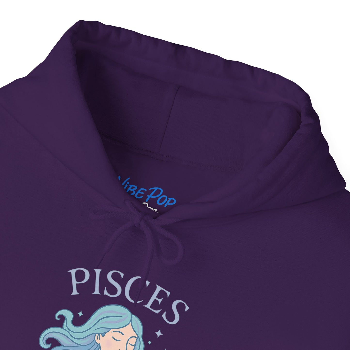 Pisces Zodiac Hoodie – Astrology Graphic Sweatshirt | Pisces Birthday Gift | Gildan 18500 Unisex Zodiac Hoodie
