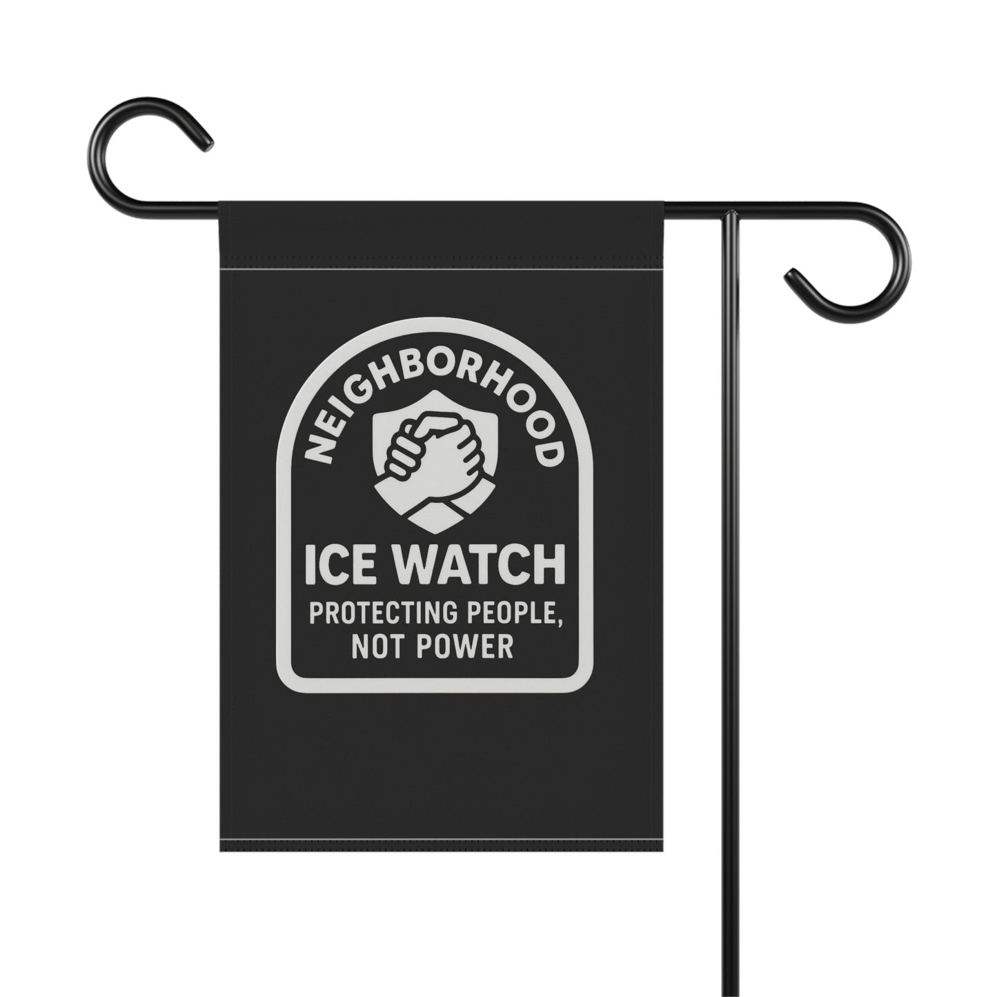 Neighborhood ICE Watch Flag – Protecting People, Not Power