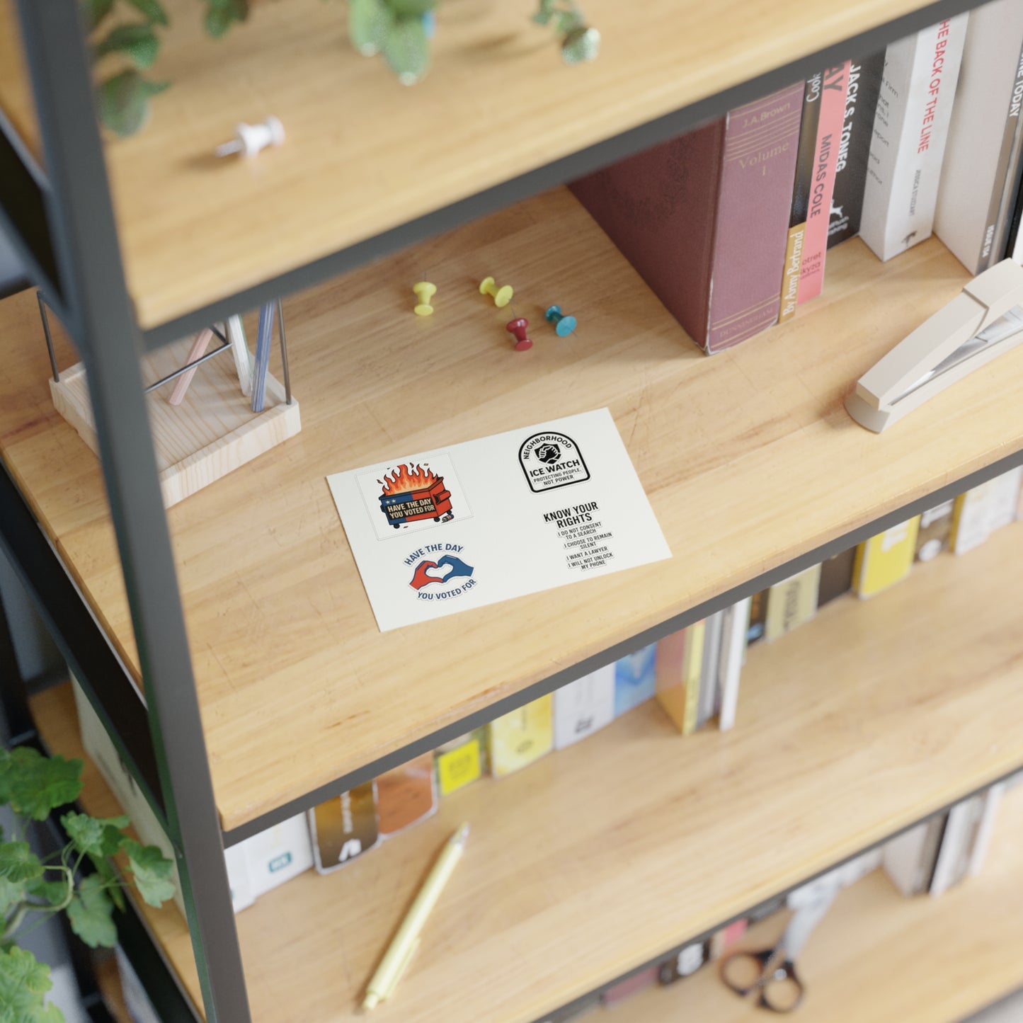 Know Your Rights Sticker Pack – Activist & Political Vinyl Stickers