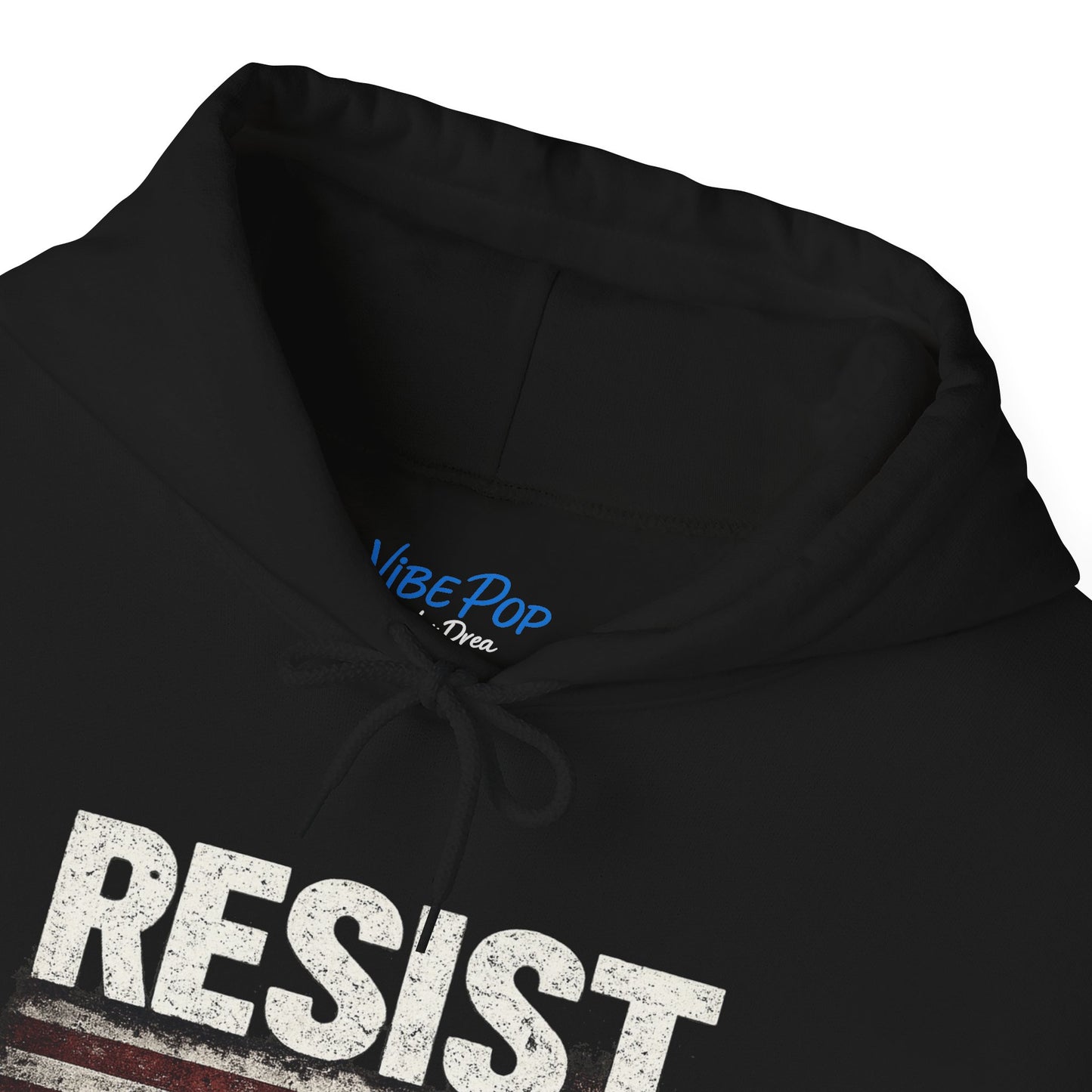 RESIST Hoodie | Unisex Heavy Blend Sweatshirt | Know Your Rights Back Print | Gildan 18500