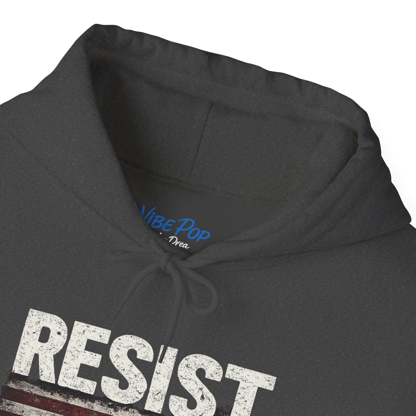 RESIST Hoodie | Unisex Heavy Blend Sweatshirt | Know Your Rights Back Print | Gildan 18500