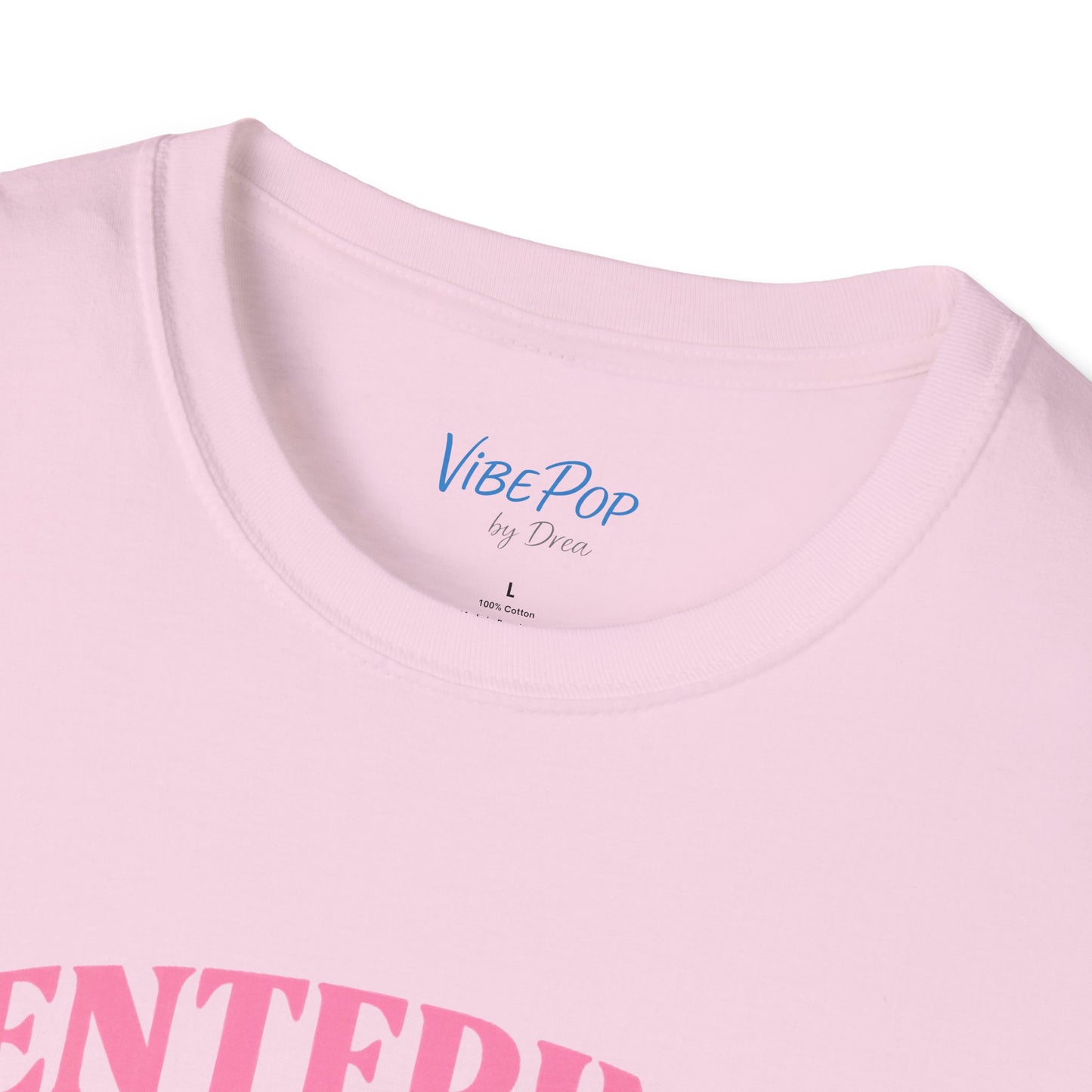 Entering My Lucky Era Shirt – Lucky Girl Aesthetic Graphic Tee, Soft Pink Positive Quote T-Shirt for Women