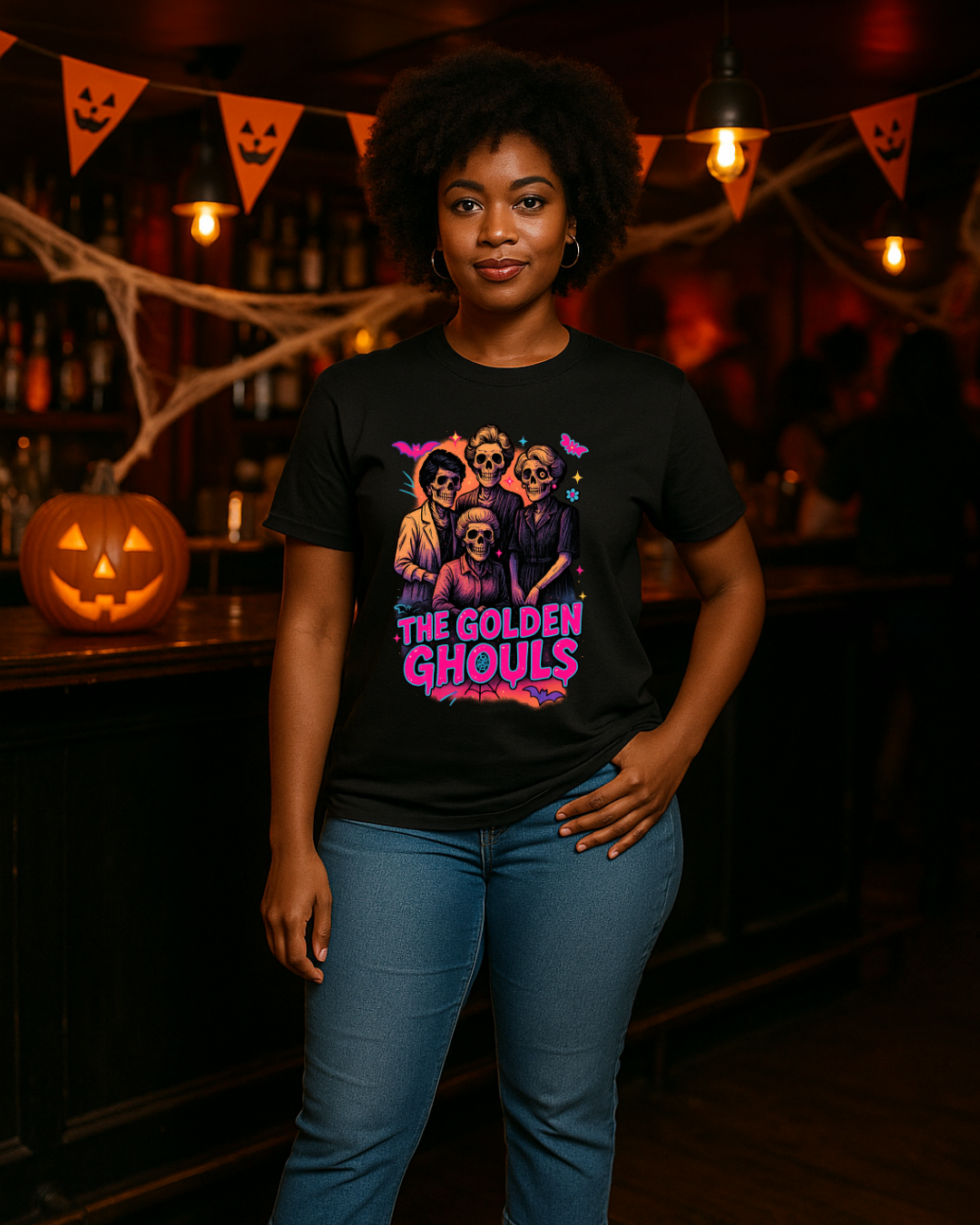 The Golden Ghouls | Retro Halloween Tee