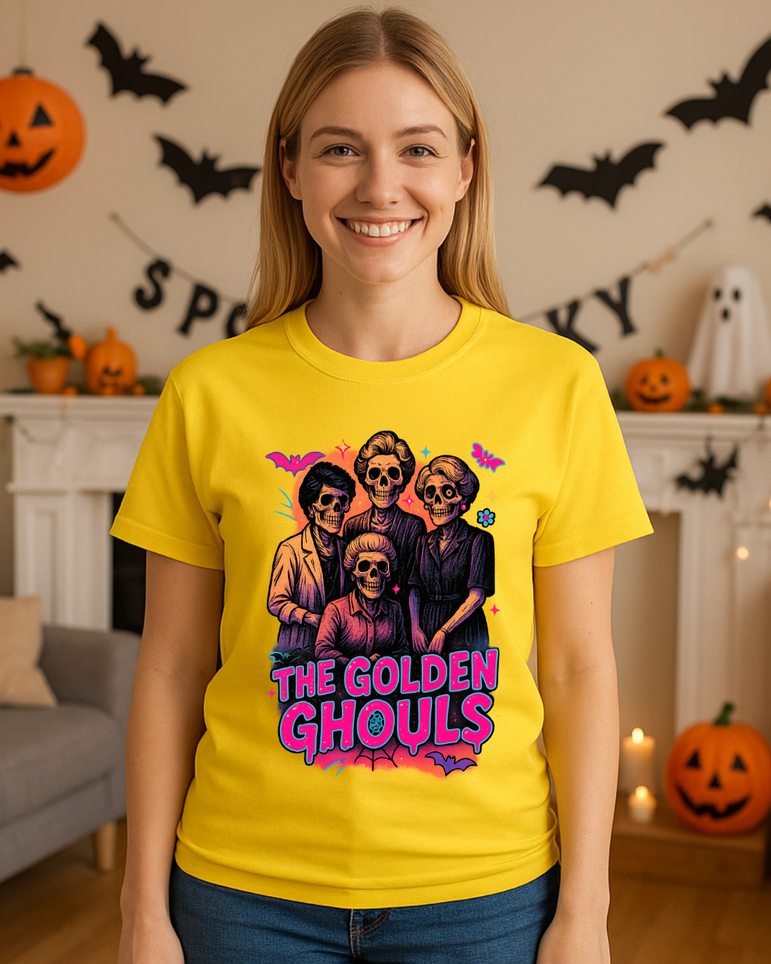 The Golden Ghouls | Retro Halloween Tee