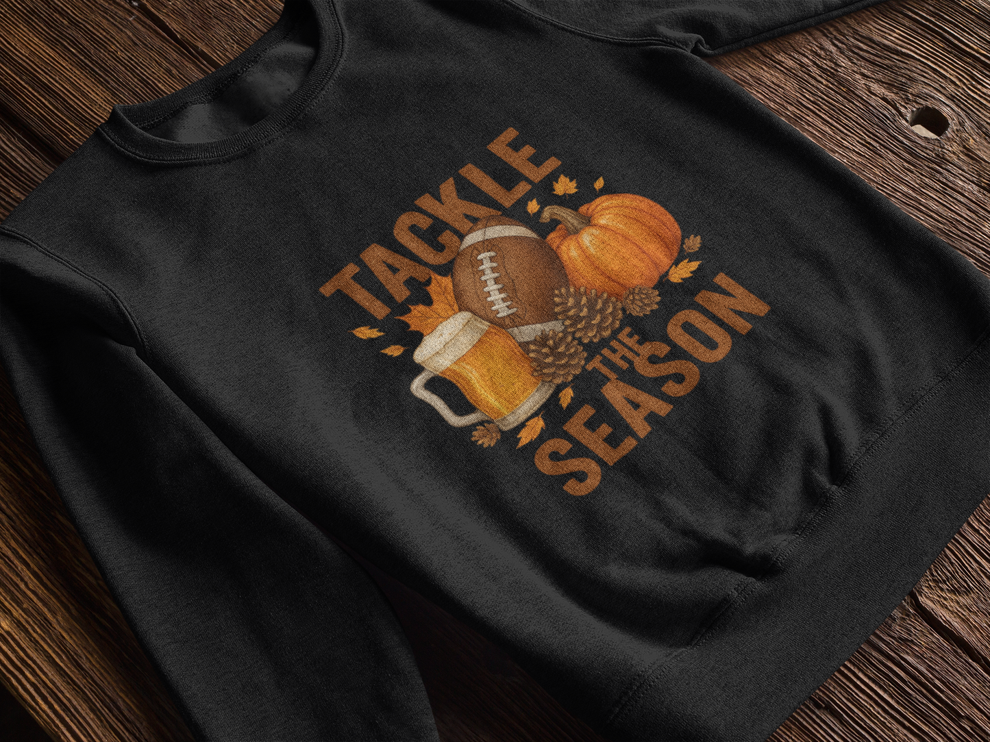 Tackle the Season Football Sweatshirt | Gildan 18000 | Free Shipping