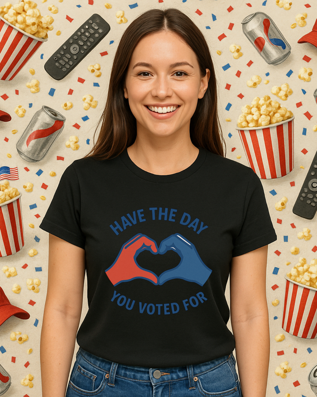 Have The Day You Voted For T-Shirt – Funny Political Graphic Tee | Gildan 64000 Unisex | Sarcastic Election Shirt