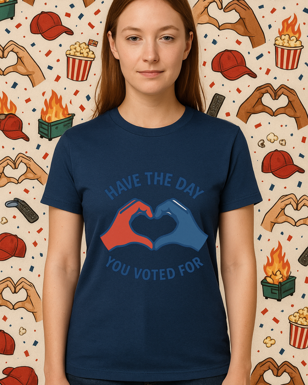 Have The Day You Voted For T-Shirt – Funny Political Graphic Tee | Gildan 64000 Unisex | Sarcastic Election Shirt