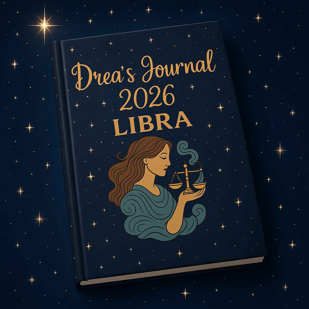 Personalized Libra Journal 2026 – Custom Name Astrology Notebook, Celestial Libra Diary, Hardback Zodiac Journal