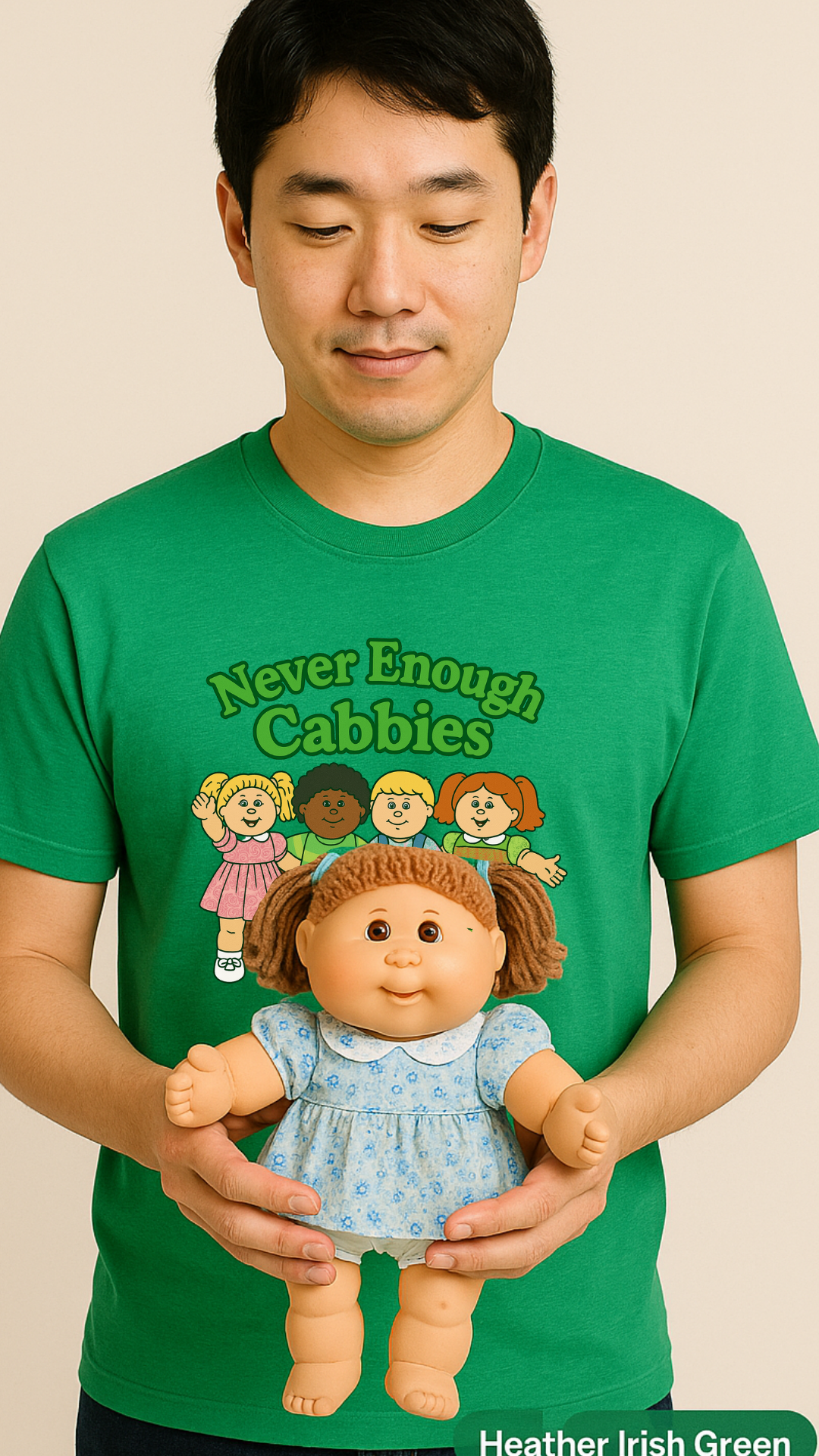 Never Enough Cabbies Retro Tee | 80s Nostalgia Unisex Shirt