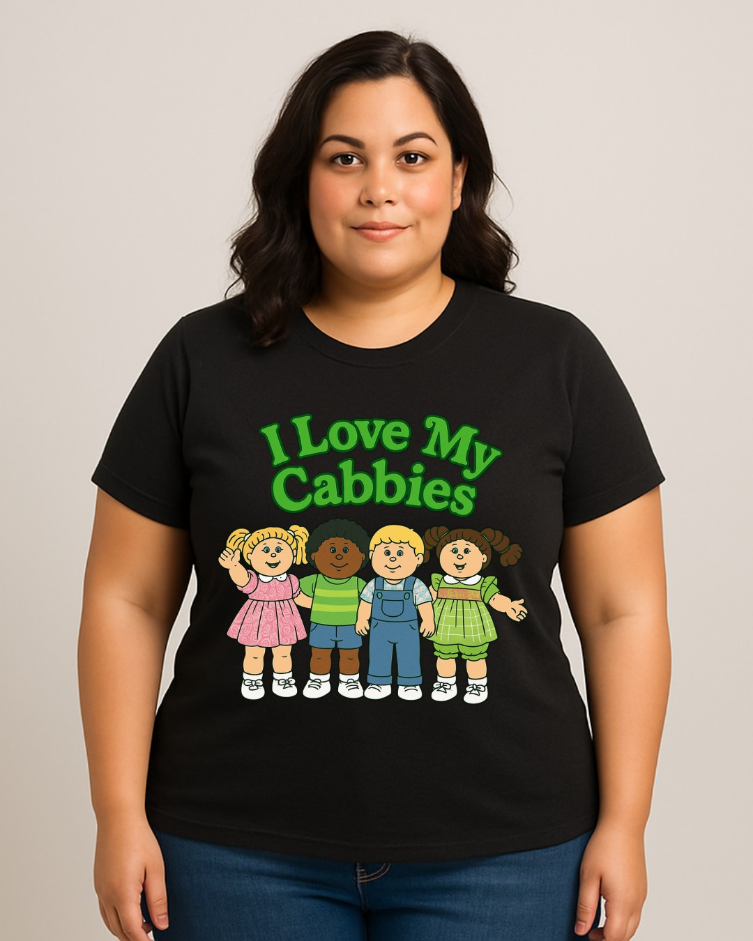 I Love My Cabbies Shirt | Retro 80s Cabbie Tee | Cabbage Patch Inspired Shirt | Cute Nostalgia Tee | Gildan 64000 Unisex Shirt | Collector Gift