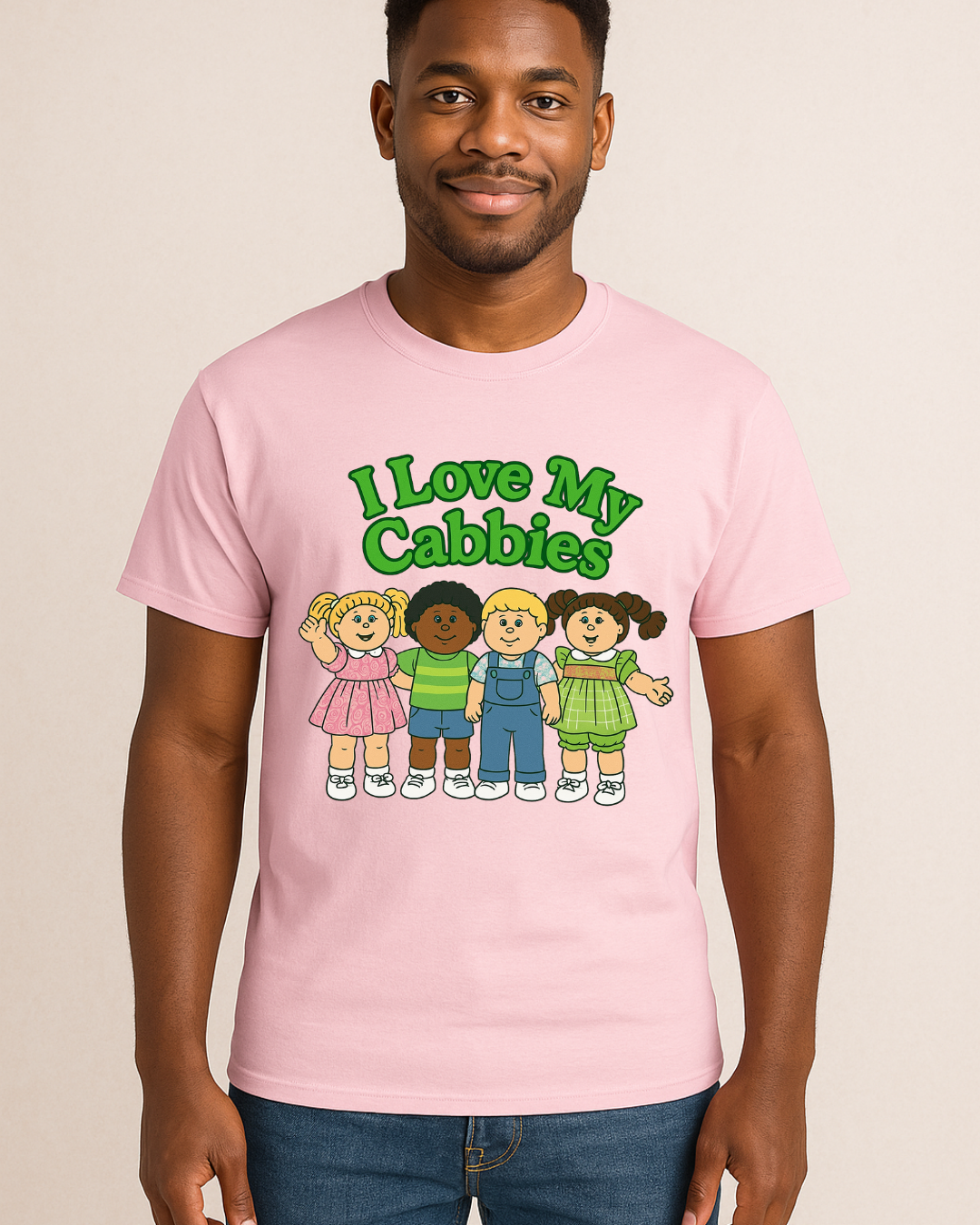 I Love My Cabbies Shirt | Retro 80s Cabbie Tee | Cabbage Patch Inspired Shirt | Cute Nostalgia Tee | Gildan 64000 Unisex Shirt | Collector Gift