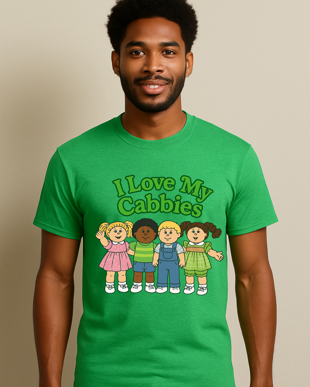 I Love My Cabbies Shirt | Retro 80s Cabbie Tee | Cabbage Patch Inspired Shirt | Cute Nostalgia Tee | Gildan 64000 Unisex Shirt | Collector Gift