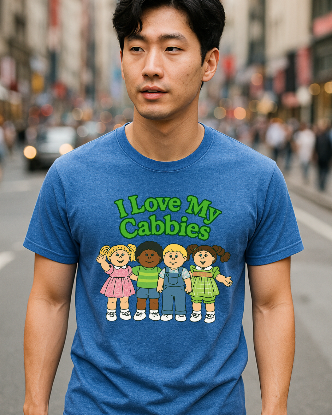 I Love My Cabbies Shirt | Retro 80s Cabbie Tee | Cabbage Patch Inspired Shirt | Cute Nostalgia Tee | Gildan 64000 Unisex Shirt | Collector Gift