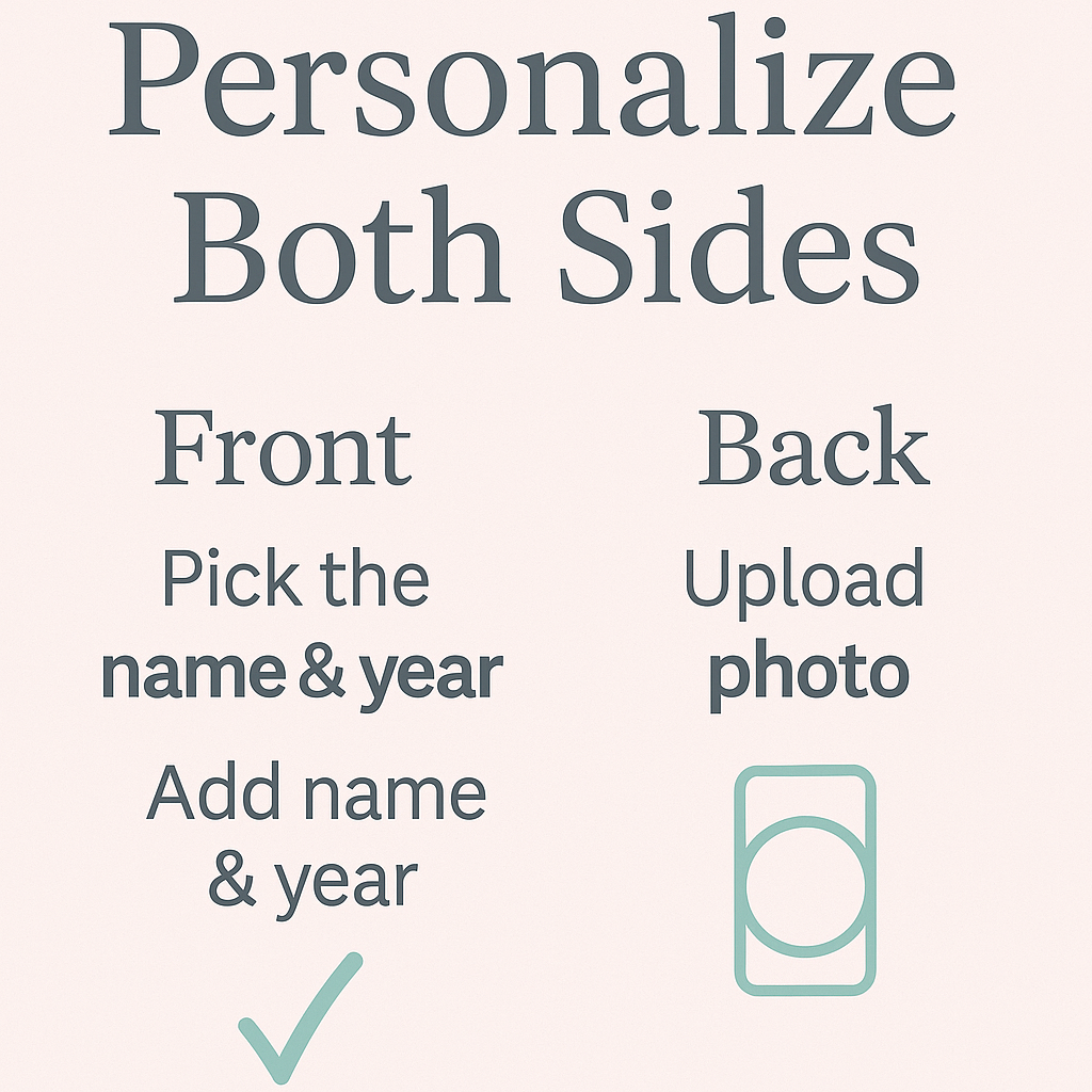 Personalized Christmas Family Photo Pillow | Frosted Pink Tree Border | Custom Name Holiday Cushion | 6 Styles Available