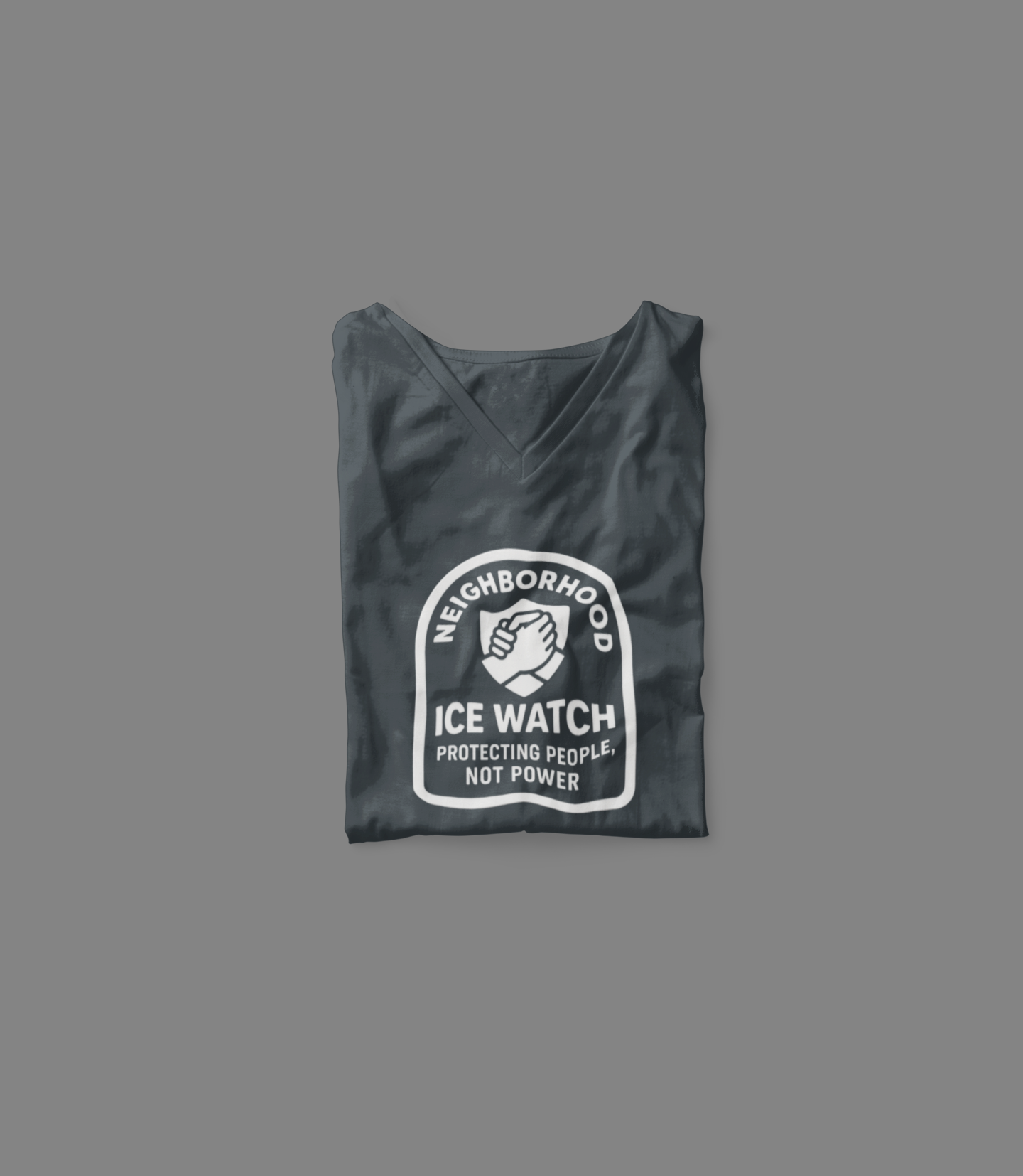 Neighborhood ICE Watch Tee – Protecting People, Not Power