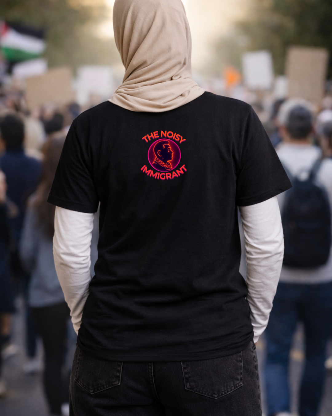 Globalize the Enchilada Shirt (Gildan 64000 Softstyle Tee) | Noisy Immigrants Collection | Donation Supported