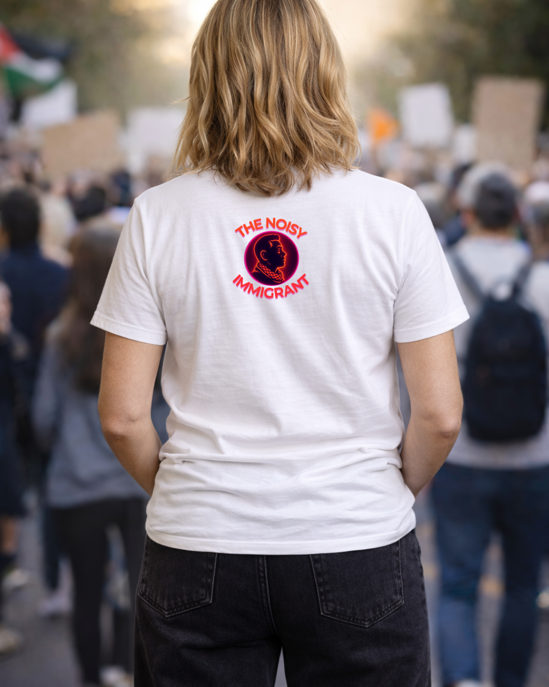 Globalize the Enchilada Shirt (Gildan 64000 Softstyle Tee) | Noisy Immigrants Collection | 20% Donated