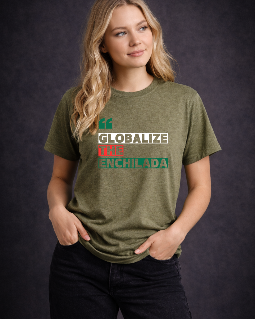 The Enchilada Tee | Noisy Immigrant Collection | Gildan 64000 Softstyle