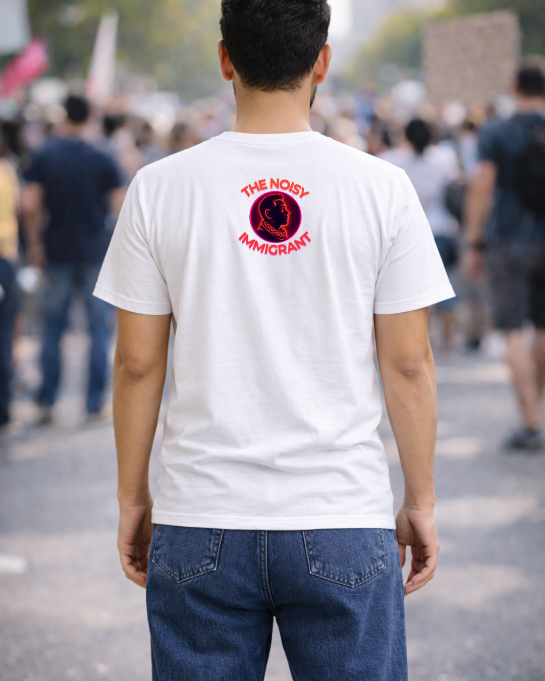 Globalize the Enchilada Tee – Noisy Collaboration | Gildan 64000 Softstyle