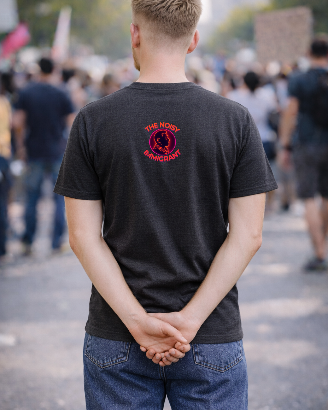 Globalize the Enchilada Tee – Noisy Collaboration | Gildan 64000 Softstyle