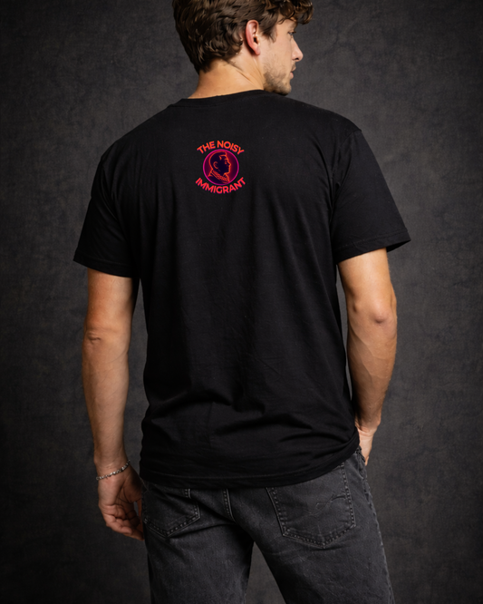 No One Is Free Till We Are All Free T-Shirt | Solidarity Statement Tee | The Noisy Immigrant x VibePop