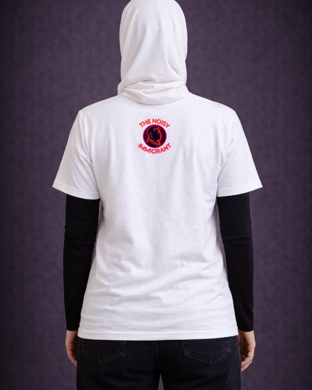 No One Is Free Till We Are All Free T-Shirt | Solidarity Statement Tee | The Noisy Immigrant x VibePop