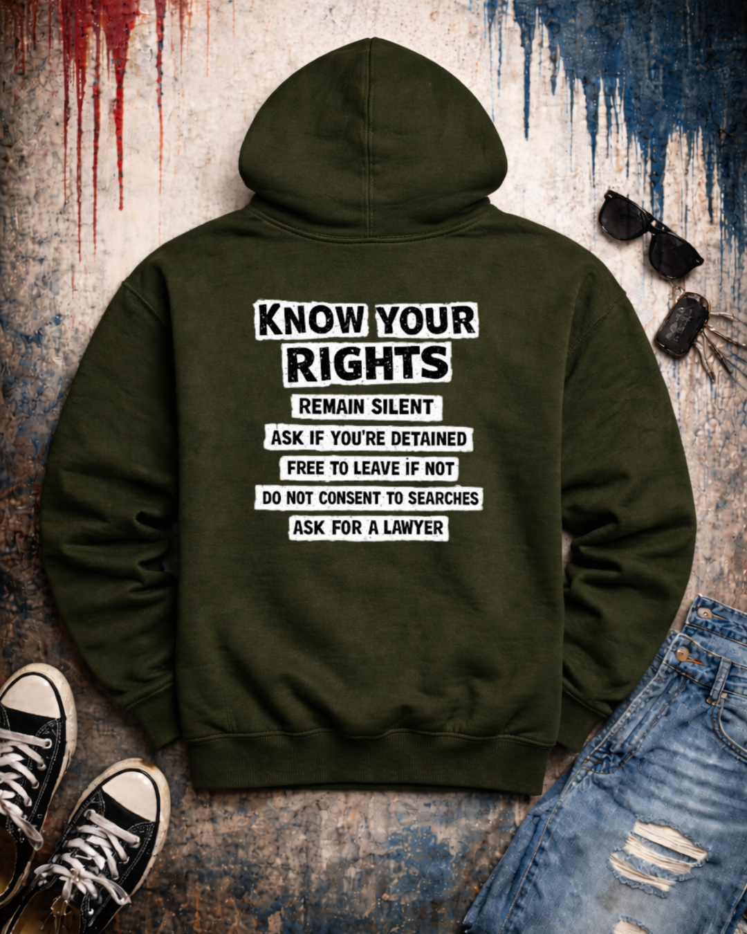 Fck ICE Hoodie | Anti-ICE Protest Sweatshirt | Gildan 18500 Unisex Heavy Blend Hoodie | Social Justice Statement Hoodie