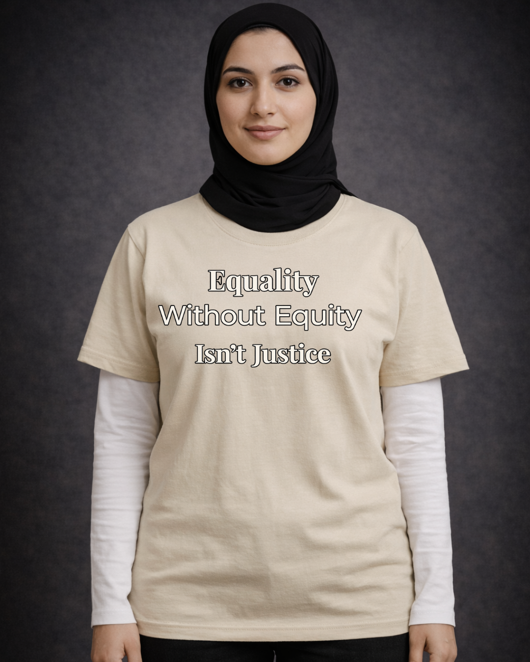 Equality Without Equity Isn’t Justice Shirt – Unisex Social Justice Tee | Gildan 6400 Softstyle
