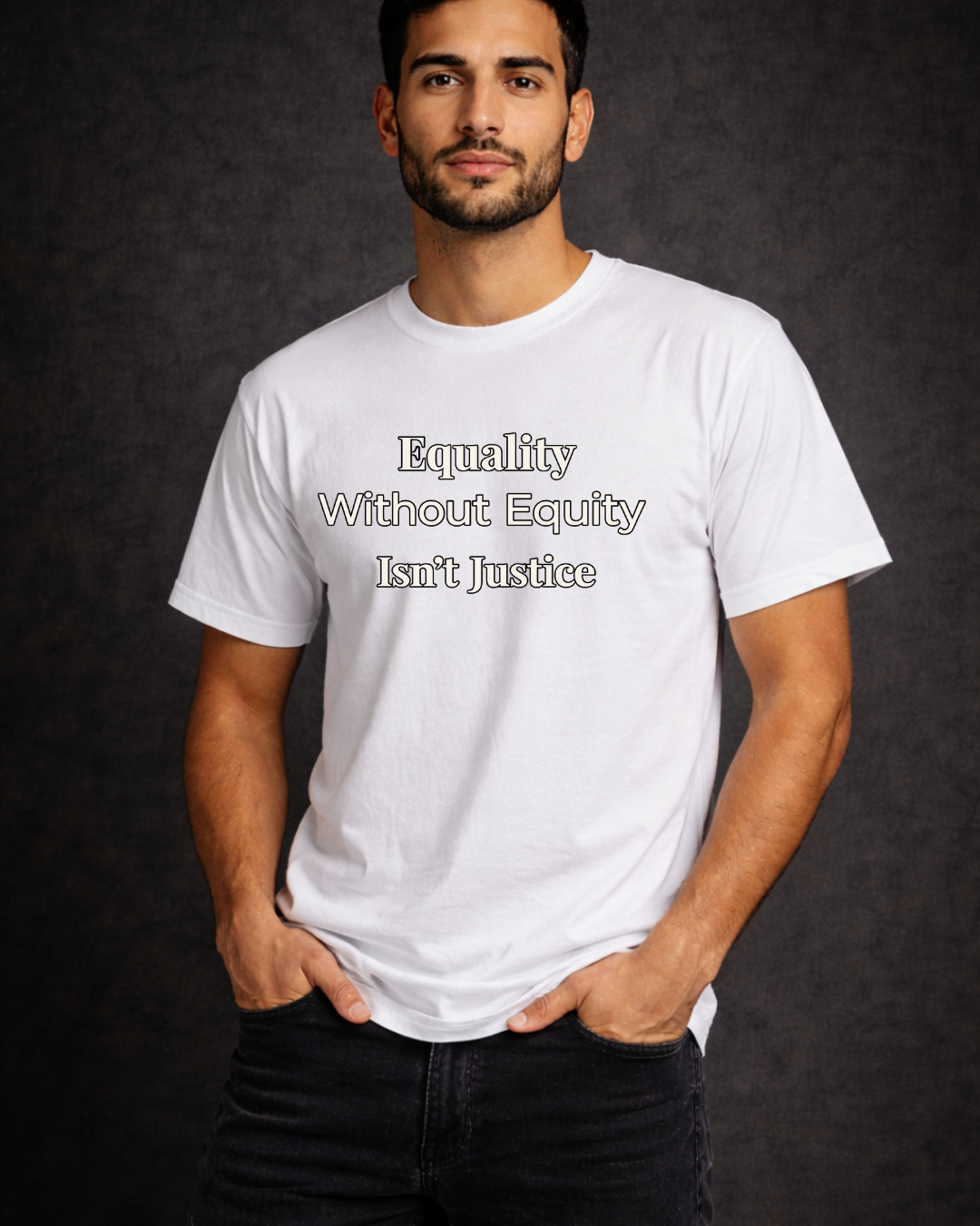 Equality Without Equity Isn’t Justice Shirt – Unisex Social Justice Tee | Gildan 6400 Softstyle