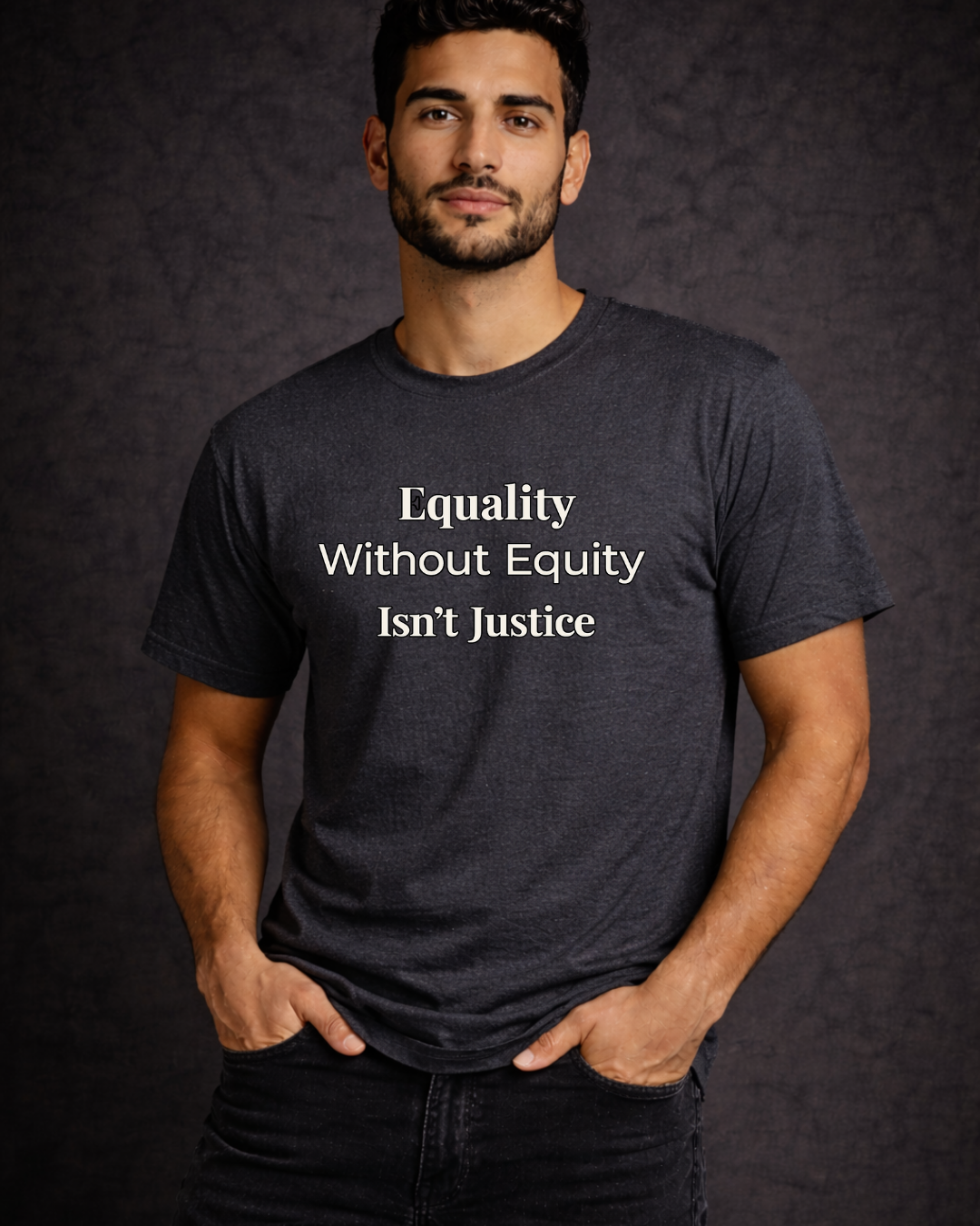 Equality Without Equity Isn’t Justice Shirt – Unisex Social Justice Tee | Gildan 6400 Softstyle