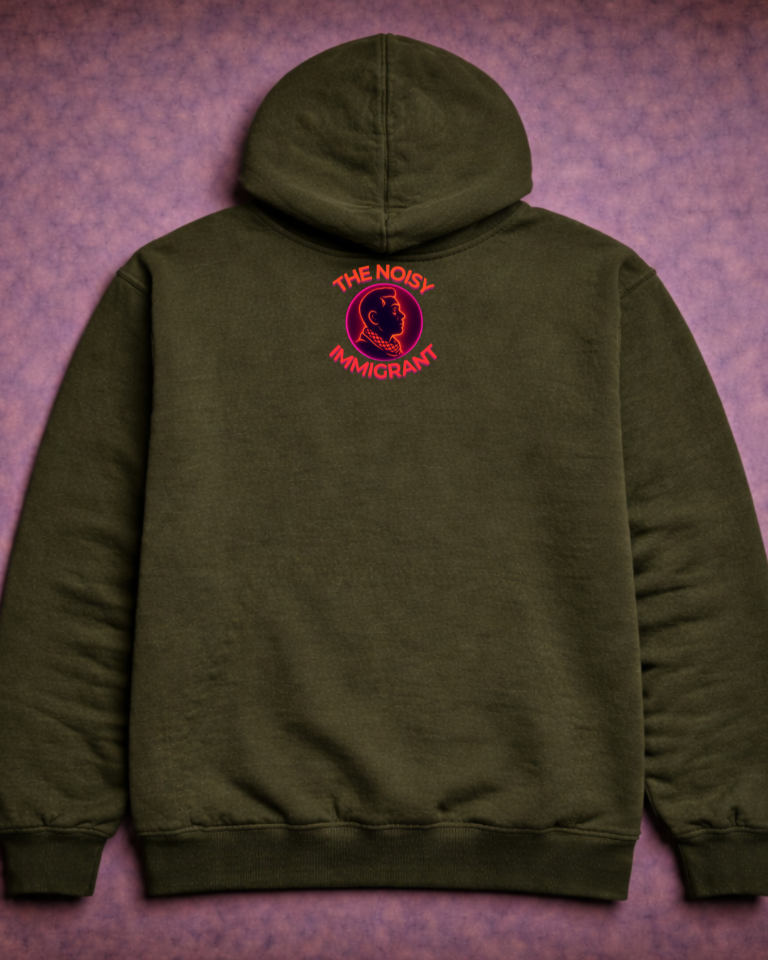 None of Us Are Free Hoodie – Noisy Immigrants Collection (Gildan 18500)