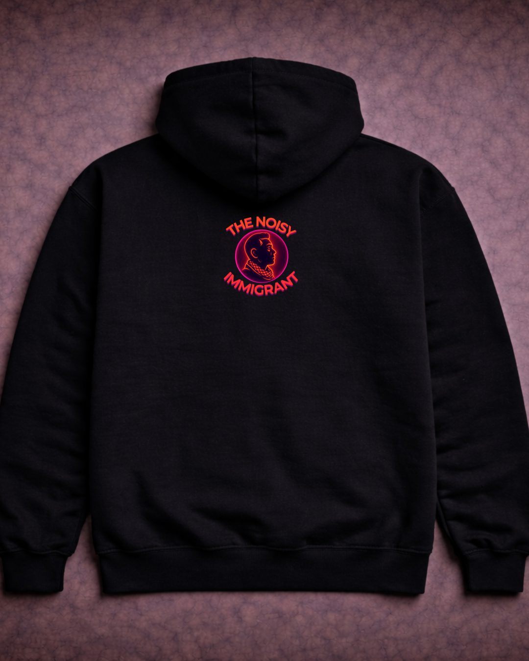 None of Us Are Free Hoodie – Noisy Immigrants Collection (Gildan 18500)