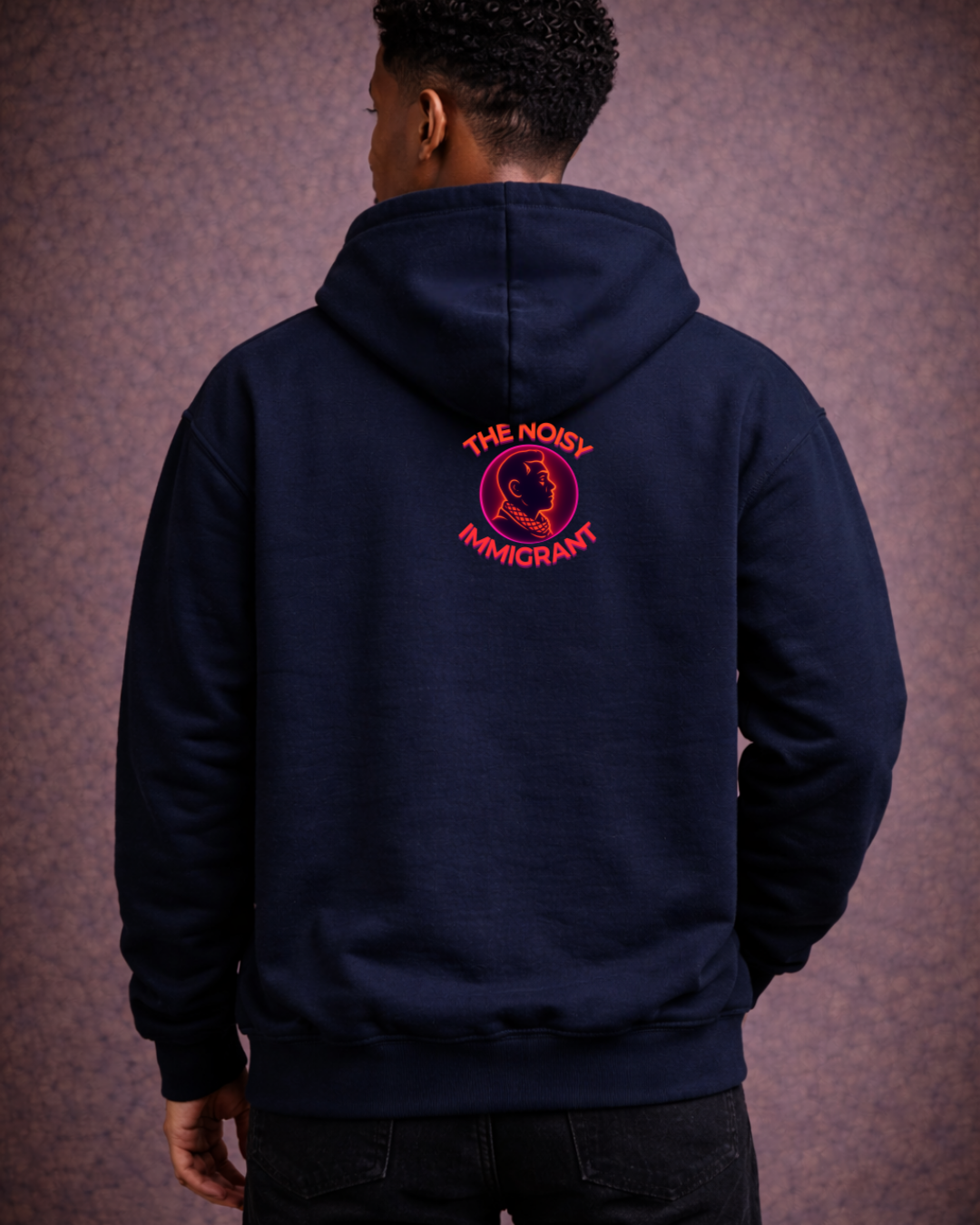 None of Us Are Free Hoodie – Noisy Immigrants Collection (Gildan 18500)