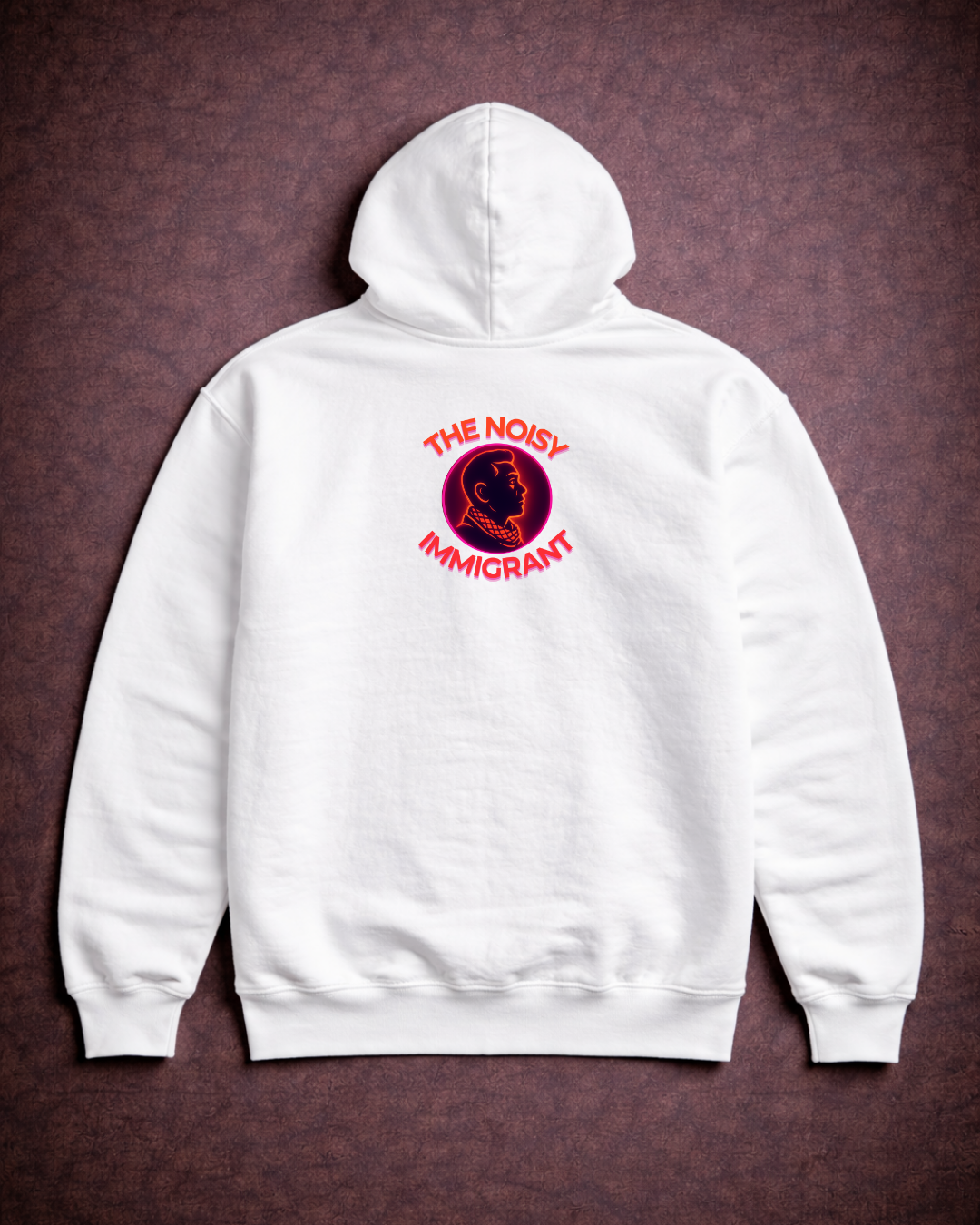 None of Us Are Free Hoodie – Noisy Immigrants Collection (Gildan 18500)