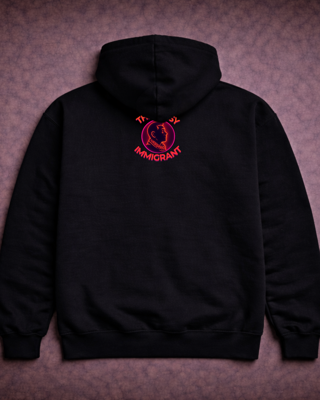 Globalize The Enchilada Hoodie – Noisy Immigrants Collection (Gildan 18500)