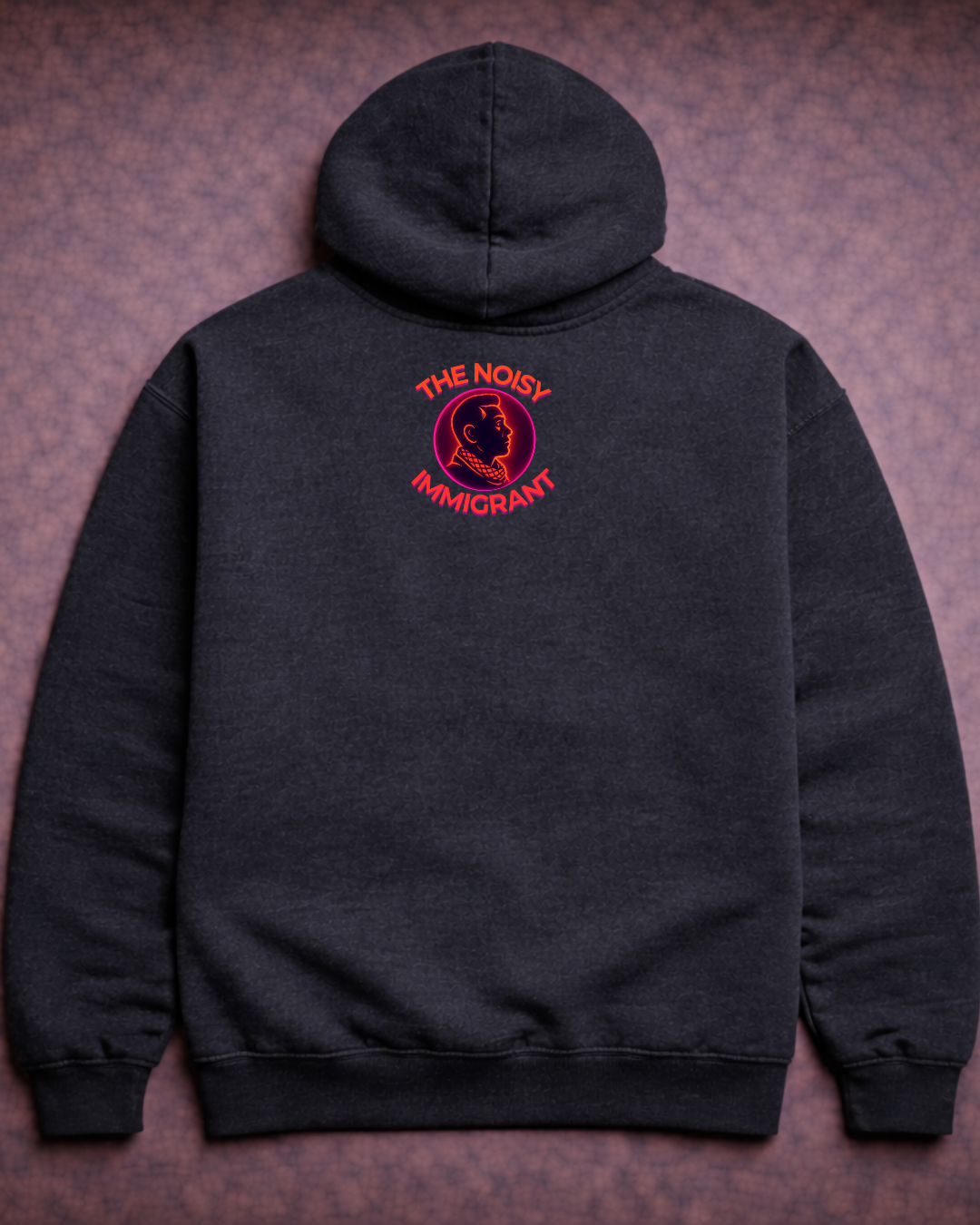 Globalize The Enchilada Hoodie – Noisy Immigrants Collection (Gildan 18500)