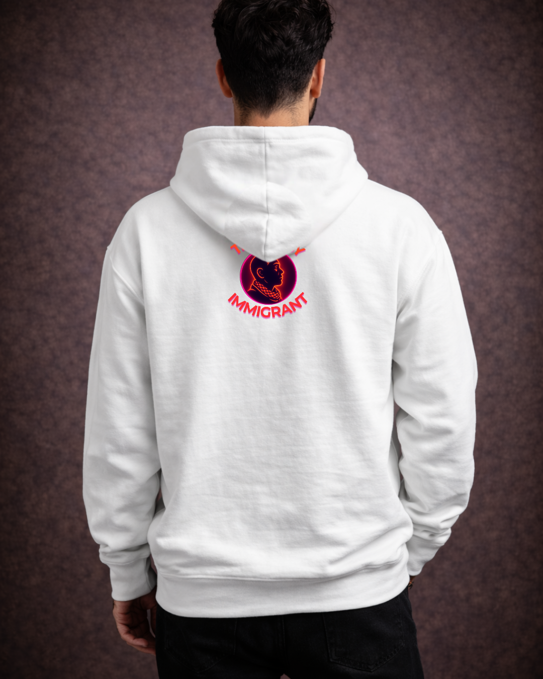 Globalize The Enchilada Hoodie – Noisy Immigrants Collection (Gildan 18500)