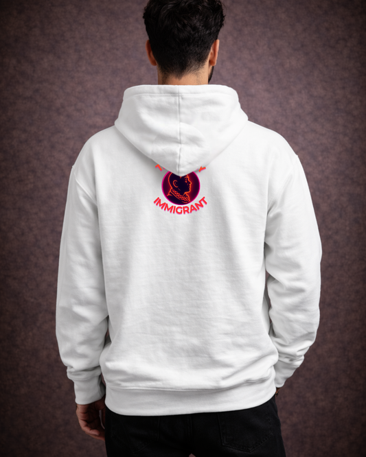 Globalize The Enchilada Hoodie – Noisy Immigrants Collection (Gildan 18500)