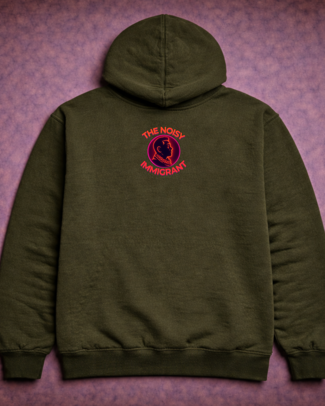 Globalize The Enchilada Hoodie – Noisy Immigrants Collection (Gildan 18500)