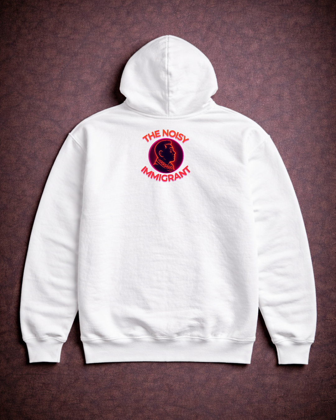 Globalize The Enchilada Hoodie – Noisy Immigrants Collection (Gildan 18500)