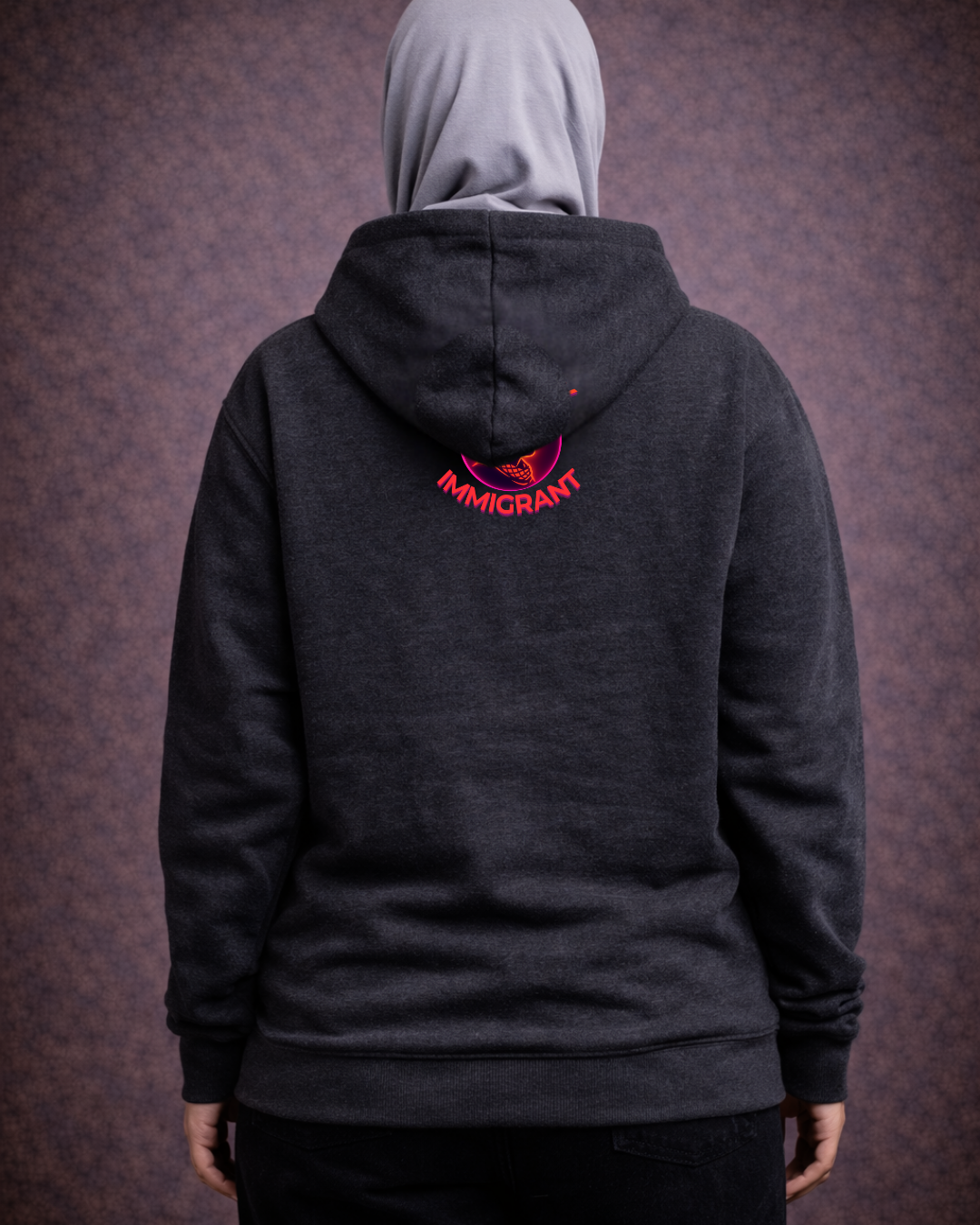 Globalize The Enchilada Hoodie – Noisy Immigrants Collection (Gildan 18500)