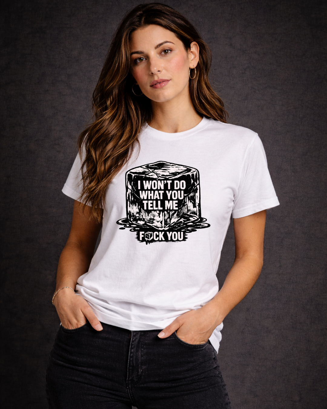 I Won’t Do What You Tell Me T-Shirt | Bold Statement Graphic Tee
